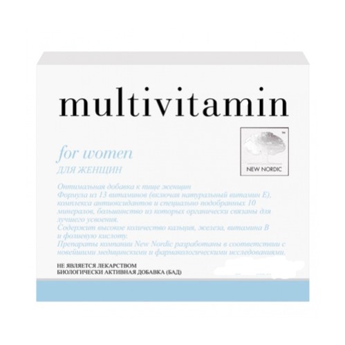 Multivitamin for Women 1350мг №30 - Добрая аптека