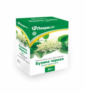 БУЗИНА ЧЕРНАЯ ЦВЕТКИ 25г - Добрая аптека