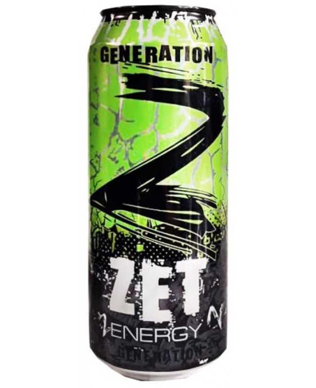 ZET ENERGY безалкогольный железная банка 0,5л - Добрая аптека