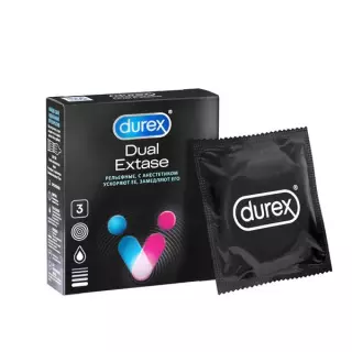 Durex Dual Eхtase Презервативы №3 - Добрая аптека