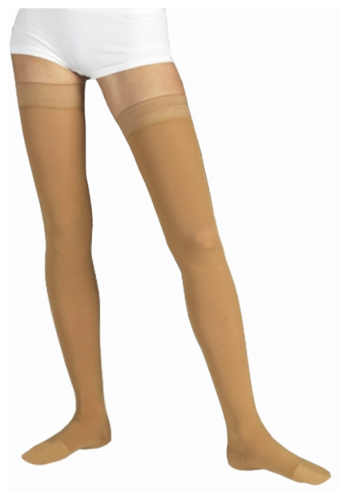 ЧУЛКИ МЕД ЭЛАСТ 2 КЛ КОМПР 0402 ЛЮКС №5 РОСТ1 ПЕСОЧНЫЕ - Добрая аптека