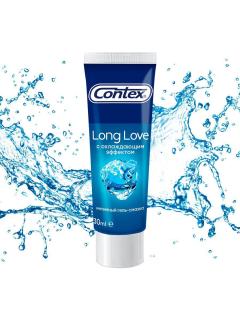 Contex Long lоve гель-смазка с охлаждающим эффектом 30мл - Добрая аптека