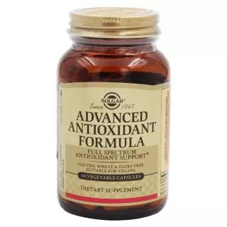 SOLGAR АНТИОКСИДАНТНАЯ ФОРМУЛА 870мг N60 капс - Добрая аптека