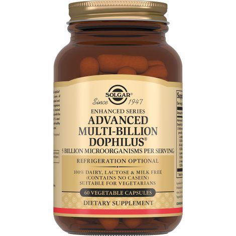 SOLGAR МУЛЬТИДОФИЛУС ПЛЮС 718г N60 капс - Добрая аптека