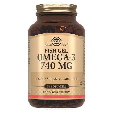 SOLGAR РЫБИЙ ЖИР ОМЕГА 740мг капс N50 SOLGAR РЫБИЙ ЖИР ОМЕГА 740мг капс N50 - Добрая аптека