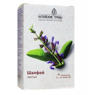 ШАЛФЕЙ 50г сыр раст ЛИСТЬЯ - Добрая аптека