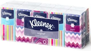 KLEENEX ПЛАТКИ НОСОВЫЕ БУМАЖНЫЕ N10 ОРИГИНАЛЬНЫЕ - Добрая аптека