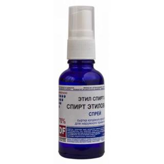 СПИРТ ЭТИЛОВЫЙ-DF 70% 50мл спрей д/нар прим - Добрая аптека
