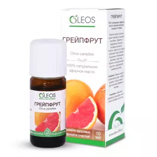 ОЛЕОС МАСЛО ГРЕЙПФРУТА ЭФИРНОЕ 10мл - Добрая аптека