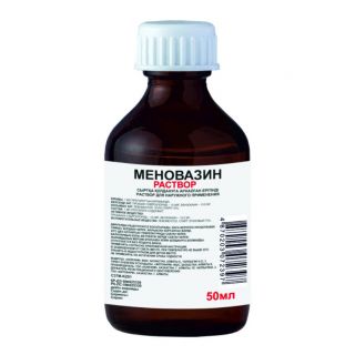 МЕНОВАЗИН 50мл р-р д/нар прим СТЕКЛО - Добрая аптека