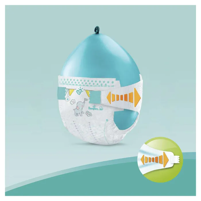 PAMPERS ЭКТИВ БЕБИ ПОДГУЗНИКИ МАКСИ-4(7-14кг) N106 - Добрая аптека
