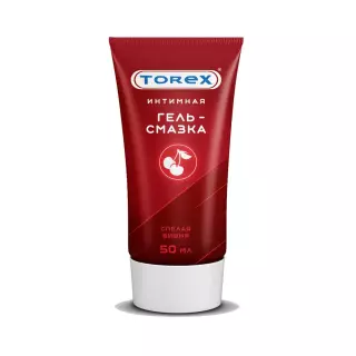 TOREX ГЕЛЬ-СМАЗКА 50мл СПЕЛАЯ ВИШНЯ - Добрая аптека