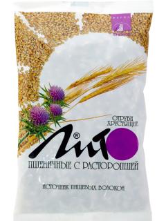 ЛИТО ОТРУБИ ХРУСТЯЩИЕ 200г ПШЕНИЧНЫЕ С РАСТОРОПШЕЙ - Добрая аптека