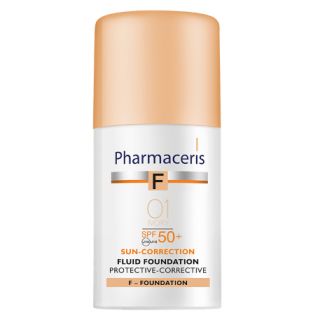 PHARMACERIS F ФЛЮИД ТОНАЛЬНЫЙ 30мл СПФ50+ СЛОНОВАЯ КОСТЬ 01 PHARMACERIS F ФЛЮИД ТОНАЛЬНЫЙ 30мл СПФ50+ СЛОНОВАЯ КОСТЬ 01 - Добрая аптека