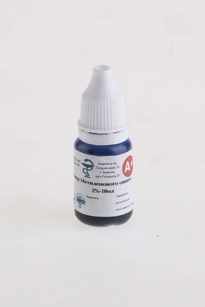 МЕТИЛЕНОВОЙ СИНИ РАСТВОР 2% 10МЛ - Добрая аптека