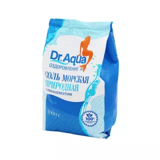 СОЛЬ ДЛЯ ВАНН 1000г МОРСКАЯ - Добрая аптека