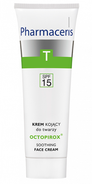 PHARMACERIS T КРЕМ Д/ЛИЦА 30мл ОКТОПИРОКС УСПОКАИВАЮЩ СПФ15 - Добрая аптека