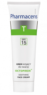 PHARMACERIS T КРЕМ Д/ЛИЦА 30мл ОКТОПИРОКС УСПОКАИВАЮЩ СПФ15 - Добрая аптека