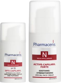 PHARMACERIS N НАБОР УСПОК КРЕМ ДЛЯ ЛИЦА+КРЕМ ВОКРУГ ГЛАЗ - Добрая аптека