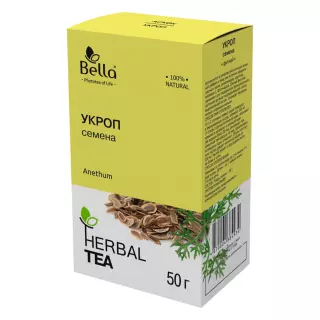 ФИТОЧАЙ УКРОПА ПЛОДЫ 50г сыр раст - Добрая аптека