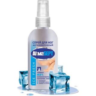 АКМАСЕПТ СПРЕЙ Д/НОГ А/МИКРОБН 90мл АЙС ФРЕШ - Добрая аптека
