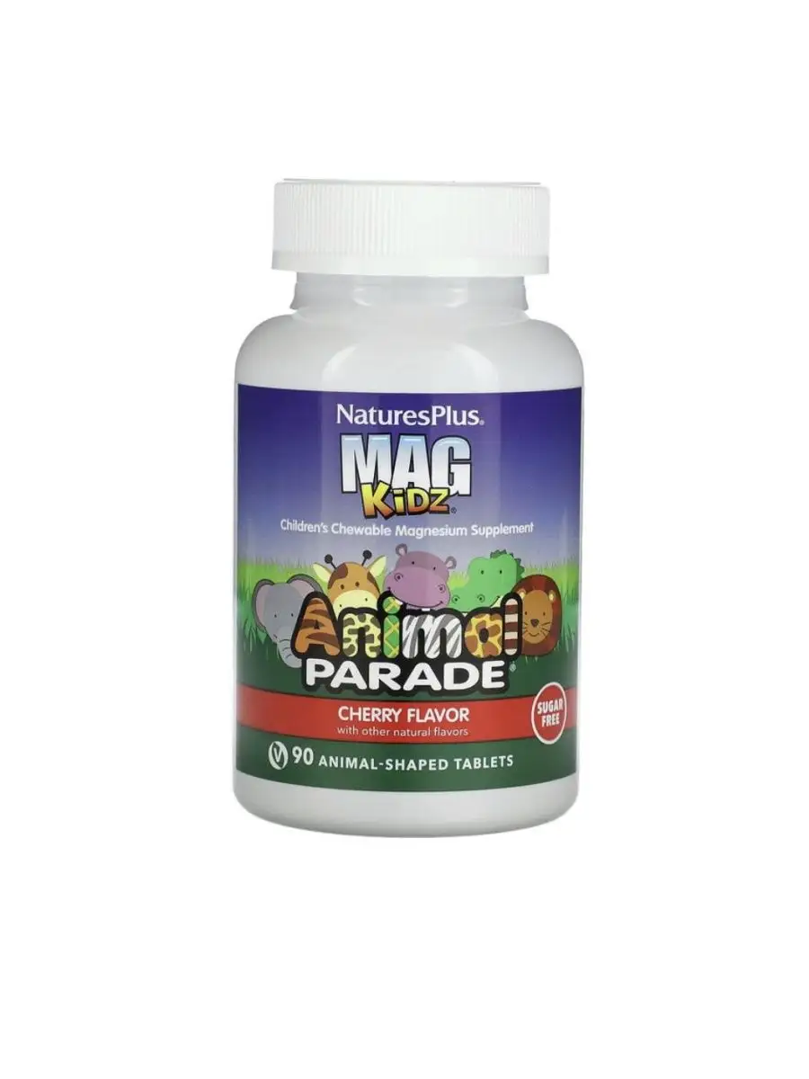 ЭНИМАЛ ПАРАД МАГНИЙ N90 таб жев ВИШНЯ ЭНИМАЛ ПАРАД МАГНИЙ N90 таб жев ВИШНЯ - Добрая аптека