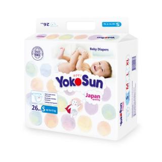 YOKOSUN ПОДГУЗНИКИ ДЕТСКИЕ N26 S ДО 6КГ - Добрая аптека