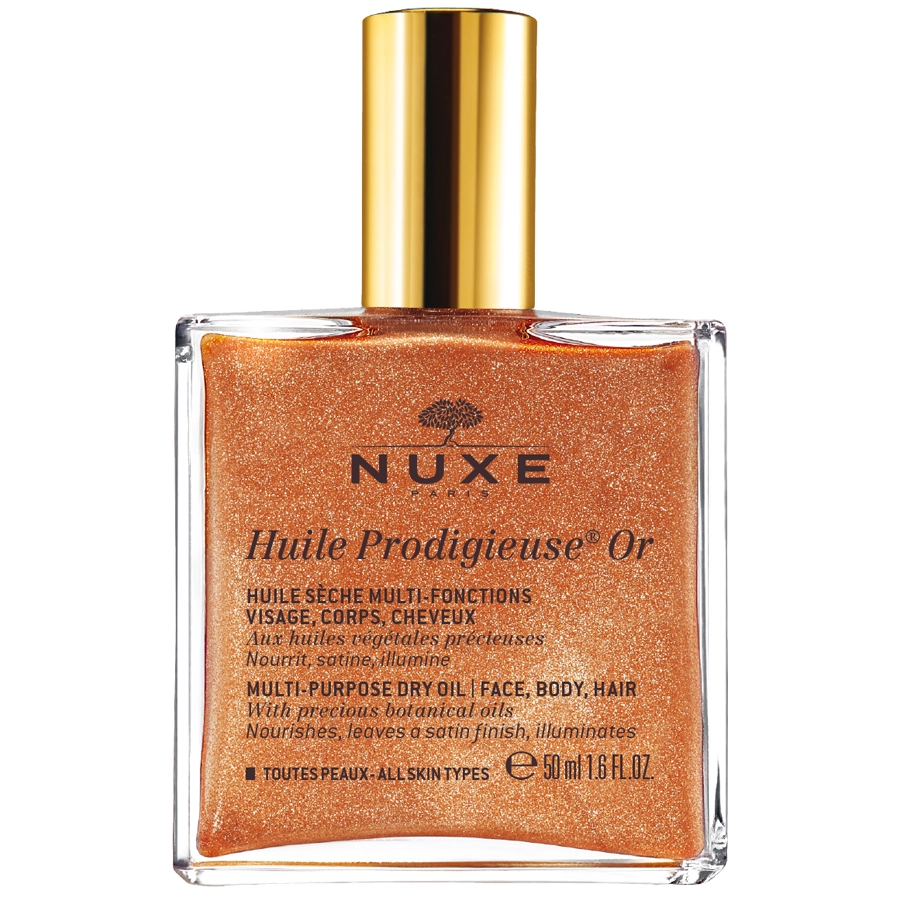 NUXE ПРОДИЖЬЕЗ ОР МАСЛО Д/ЛИЦА/ТЕЛА СУХОЕ 50мл ЗОЛОТОЕ - Добрая аптека