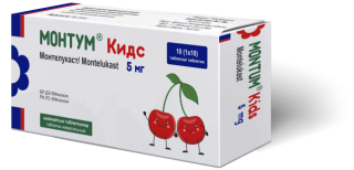 МОНТУМ КИДС 5мг N10 таб жев - Добрая аптека
