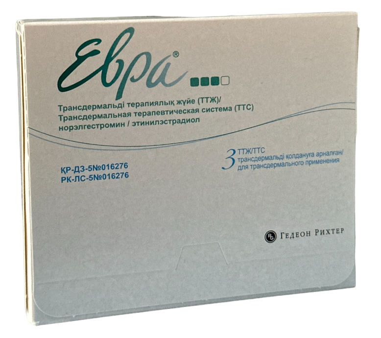 ЕВРА 203мкг+33.9мкг/сут N3 трансдерм терап сис-ма - Добрая аптека