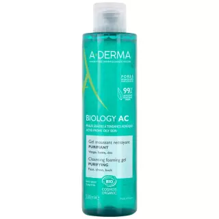 A-DERMA БИОЛОДЖИ АГ ГЕЛЬ ОЧИЩАЮЩИЙ 200мл ПЕНЯЩИЙСЯ - Добрая аптека