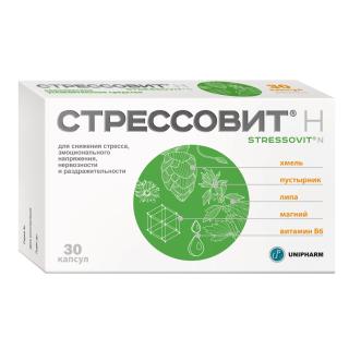 СТРЕССОВИТ 654мг N60 капс - Добрая аптека