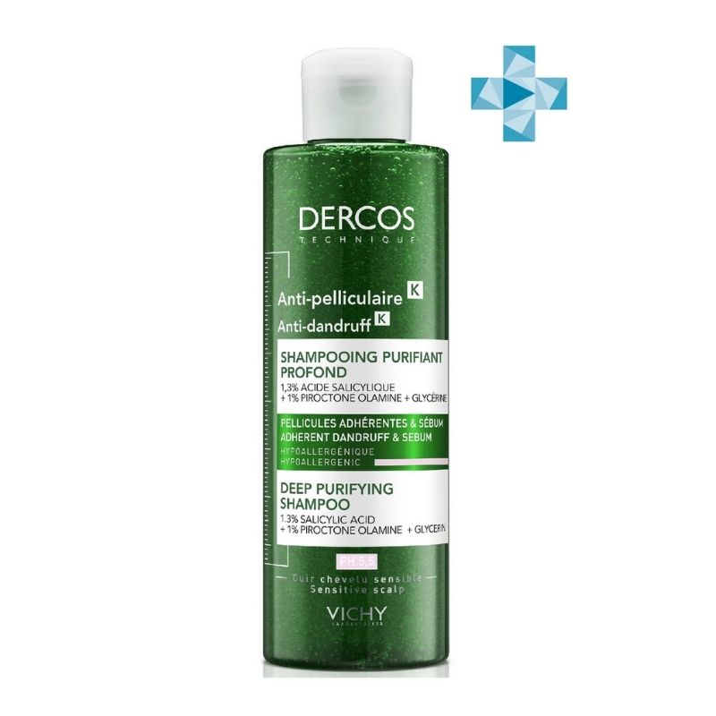 VICHY ДЕРКОС К ШАМПУНЬ-ПИЛИНГ 250мл ГЛУБОКО ОЧИЩ П/ПЕРХОТИ - Добрая аптека