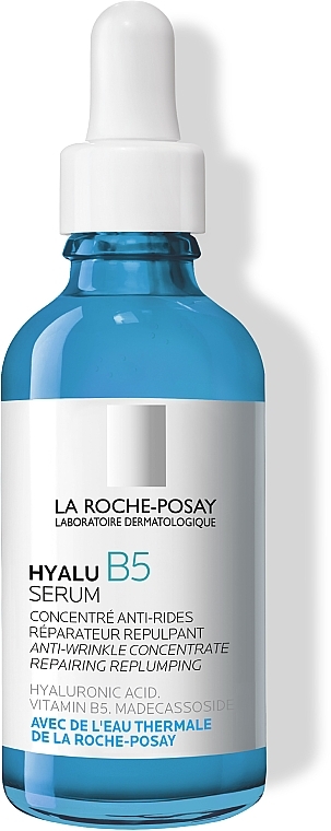 LA ROCHE-POSAY ГИАЛУ В5 АКВАГЕЛЬ 50мл УВЛАЖНЯЮЩИЙ СПФ30 - Добрая аптека