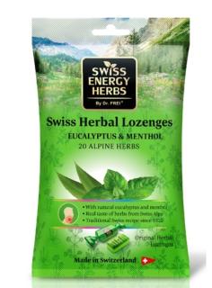 SWISS ENERGY ХЕРБС N12 леденцы 20 ТРАВ+ЭВКАЛИПТ+МЕНТОЛ - Добрая аптека