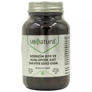 ВЕНАТУРА КОЭНЗИМ Q10 И АЛЬФА-ЛИПОЕВАЯ КИСЛОТА N60 капс мягк - Добрая аптека