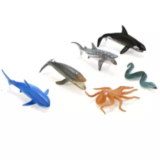 ЭКОСТАР НАБОР ИГРУШЕК МОРСКИЕ ОБИТАТЕЛИ - Добрая аптека