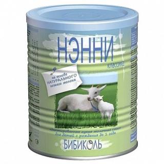 НЭННИ КЛАССИКА СУХ МОЛ СМЕСЬ 400г НА ОСН КОЗ МОЛ 0-12МЕС - Добрая аптека