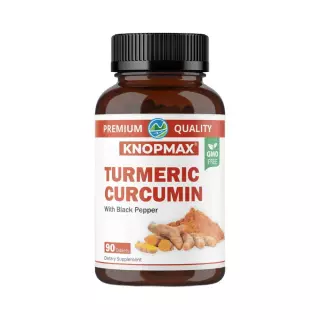 КНОПМАКС ТУРМЕРИК КУРКУМИН 700мг таб N90 - Добрая аптека