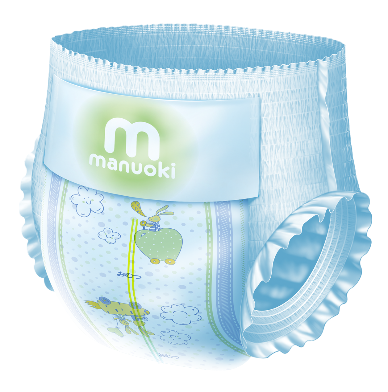 MANUOKI ПОДГУЗНИКИ-ТРУСИКИ Д/ДЕТ N38 рXXL (15КГ+) - Добрая аптека