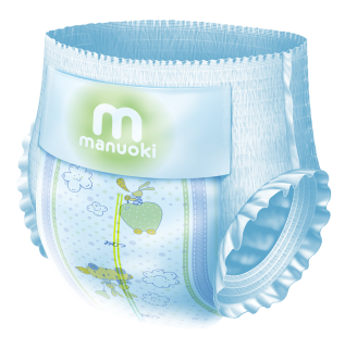 MANUOKI ПОДГУЗНИКИ-ТРУСИКИ Д/ДЕТ N38 рXXL (15КГ+) - Добрая аптека