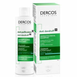 VICHY ДЕРКОС ТЕКНИК ШАМПУНЬ 200мл ИНТЕНС П/ПЕРХ Д/НОРМ/ЖИРН - Добрая аптека