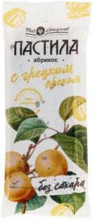 НУТ ВИНОГРАД ПАСТИЛА ФРУКТОВАЯ АБРИКОС С ГРЕЦКИМ ОРЕХОМ 50г - Добрая аптека
