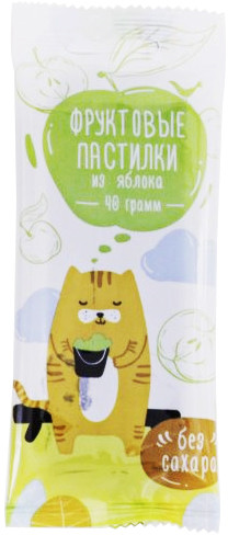 НУТ ВИНОГРАД ПАСТИЛКИ ИЗ ФРУКТОВ ЯБЛОКО 40г - Добрая аптека