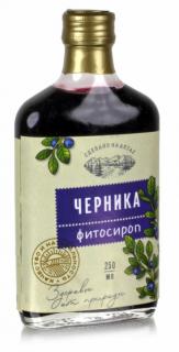 ЧЕРНИКА ФИТОСИРОП 250мл - Добрая аптека
