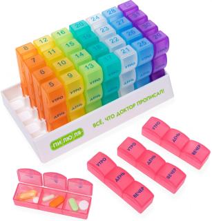 ТАБЛЕТНИЦА ПИЛЮЛЯ НА МЕСЯЦ РАДУГА - Добрая аптека