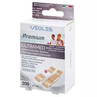 ВИОЛЕС ПЛАСТ УЛЬТРАМЕД ГЕМОСТАТ СТЕР N200 4Х1СМ - Добрая аптека