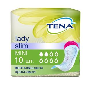 TENA ЛЕДИ СЛИМ ПРОКЛАДКИ N10 мини - Добрая аптека
