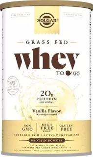 SOLGAR БЕЛКОВАЯ СЫВОРОТКА ВЭЙ ТУ ГОУ 338г ВАНИЛИН - Добрая аптека