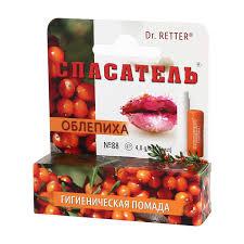 СПАСАТЕЛЬ ПОМАДА ГИГИЕНИЧЕСКАЯ 4.6г ОБЛЕПИХА - Добрая аптека